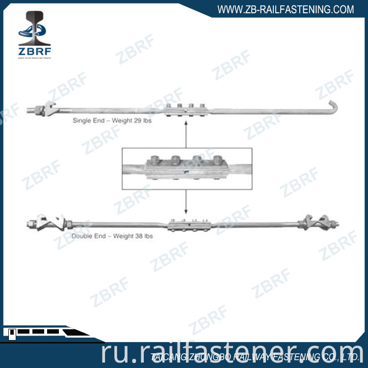 Insulated Single End Gauge Rod